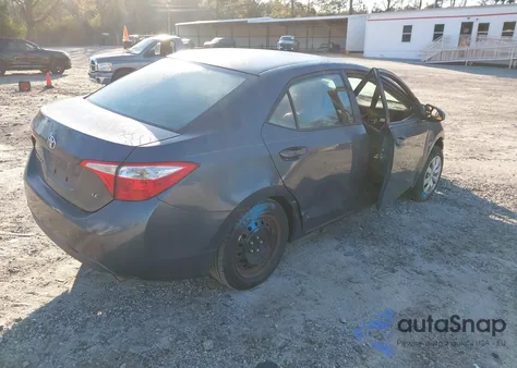 2014 Toyota Corolla Le из США, поврежденный, VIN 2T1BURHE2EC103970